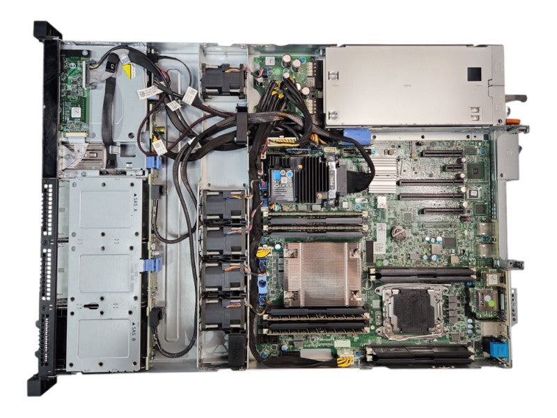 Dell PE R430 1U 8x2.5", Xeon E5-2630 v3, 64GB DDR4, H730 Mini, 1x 550W PSU