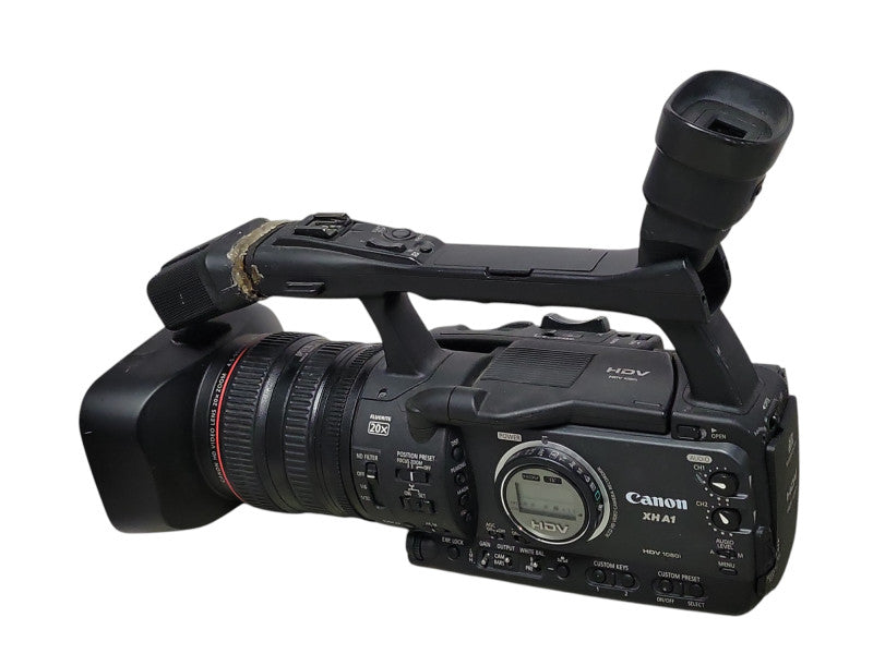 CANON XH A1A HDV MINI DV 3CCD CAMCORDER, READ _