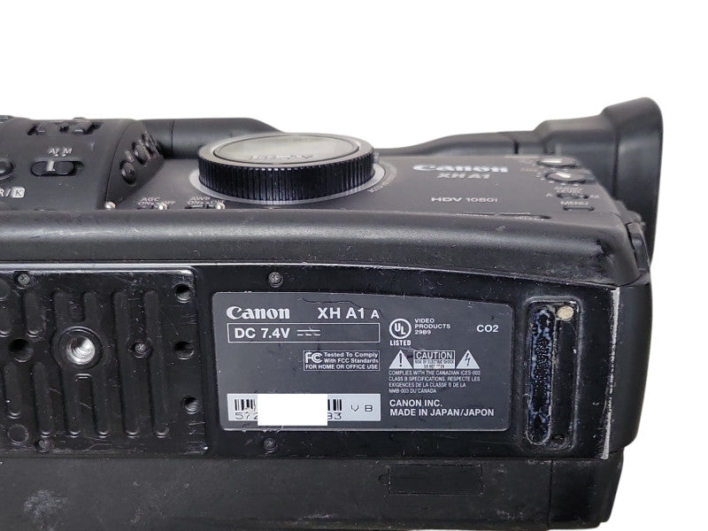 CANON XH A1A HDV MINI DV 3CCD CAMCORDER, READ _