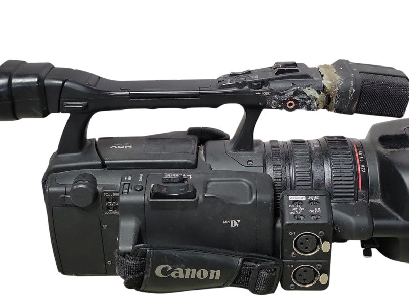 CANON XH A1A HDV MINI DV 3CCD CAMCORDER, READ _
