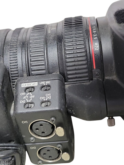 CANON XH A1A HDV MINI DV 3CCD CAMCORDER, READ _