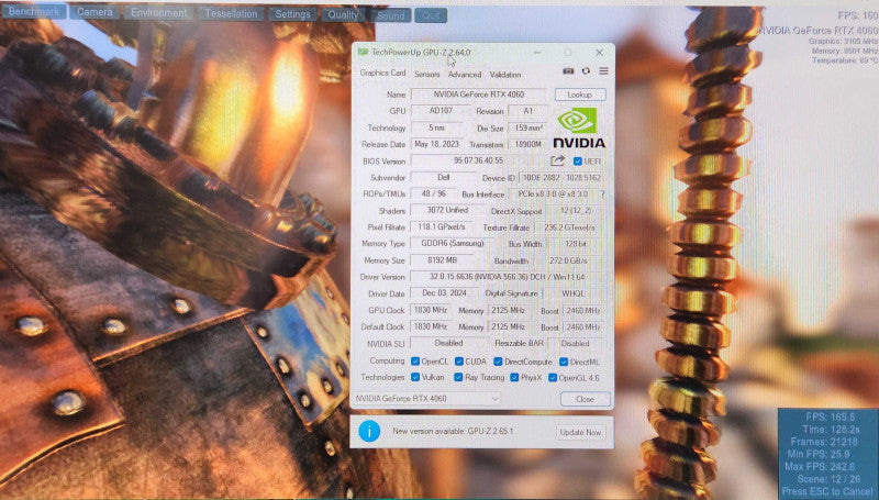 Dell NVIDIA Geforce RTX 4060 8GB Graphics Card