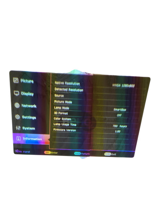 BENQ MW826ST HDMI DLP PROJECTOR 3400 LUMENS