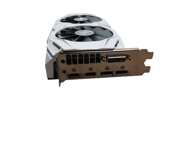 Asus GTX1060 6GB PCI-E Dual Displayport/Dual HDMI/DVI GTX1060-O6G White