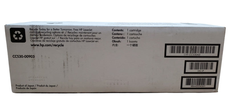 HP LaserJet 304A CC530AD Black Toner Cartridge - New