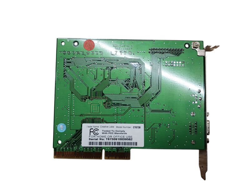 Creative Labs CT6730 AGP Video Card Nvidia Riva 128ZX 8MB VGA