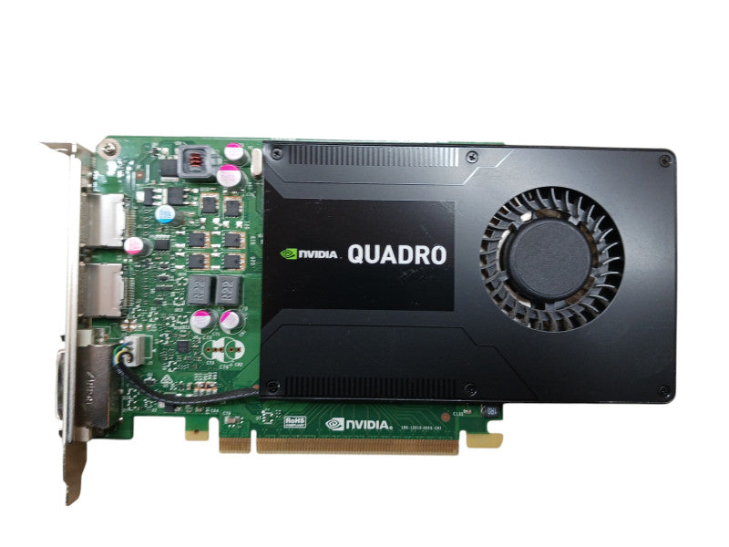 NVIDIA Quadro K2200 4GB GDDR5 PCIe DP DVI Video Graphics Card