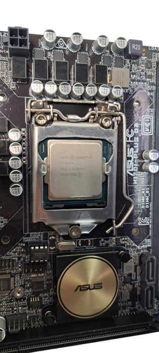 ASUS H170I-PLUS D3 Mini-ITX Motherboard W/ i7-6700| 8GB DDR3 RAM|No HDD