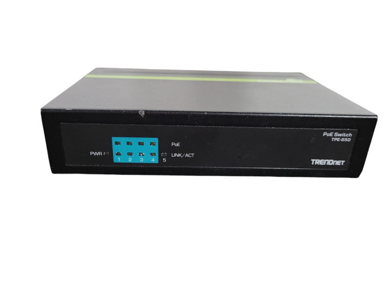 TRENDnet 5-Port TPE S50 5-Port 10/100 Mbps PoE Switch !