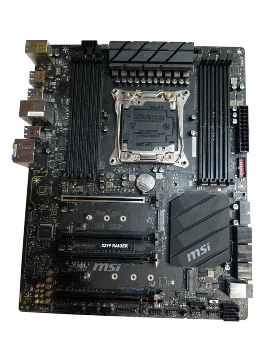 Msi X299 Raider MotherBoard  [Only For Parts]