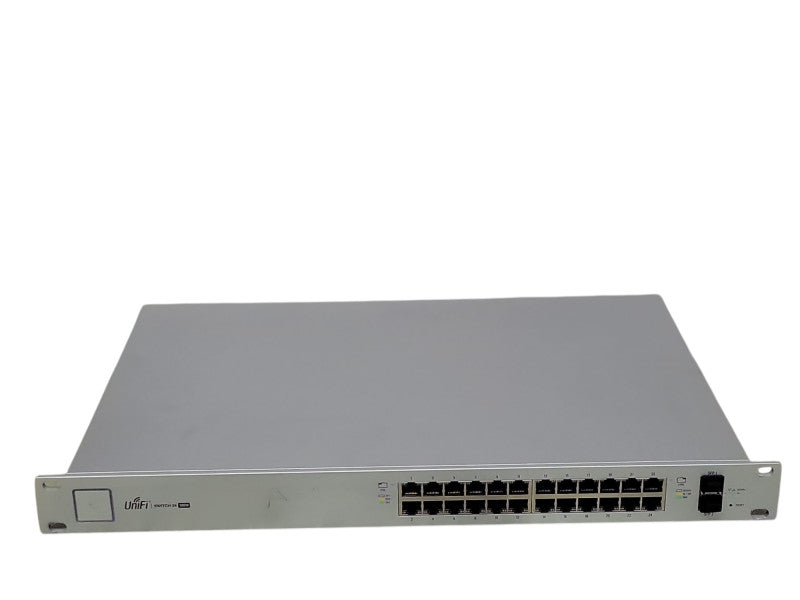 Ubiquiti US-24-500W UniFi 24-Port Gigabit Ethernet PoE+ Manged Switch, READ _