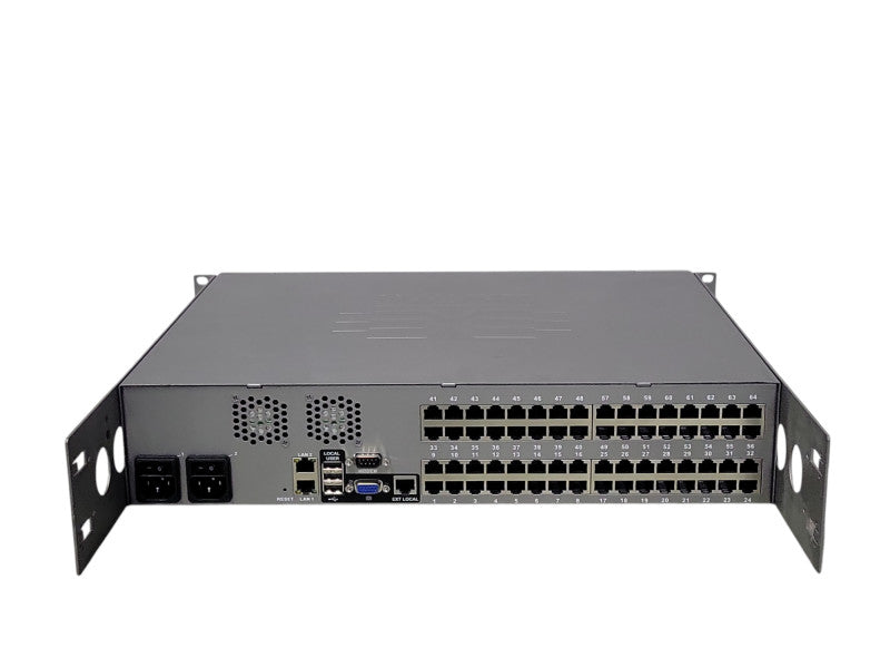 Raritan Dominion KX2-864 64 Port 8 Remote Users KVM Switch, 2x PSU _