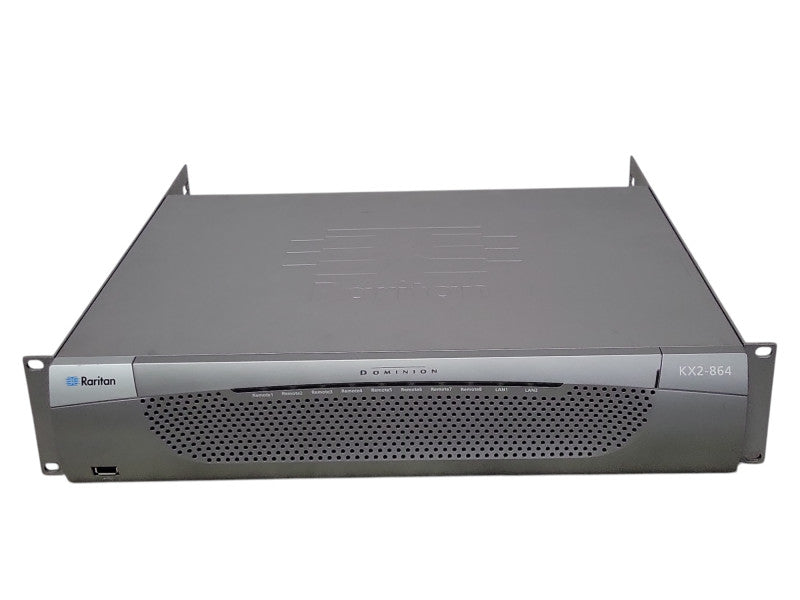 Raritan Dominion KX2-864 64 Port 8 Remote Users KVM Switch, 2x PSU _