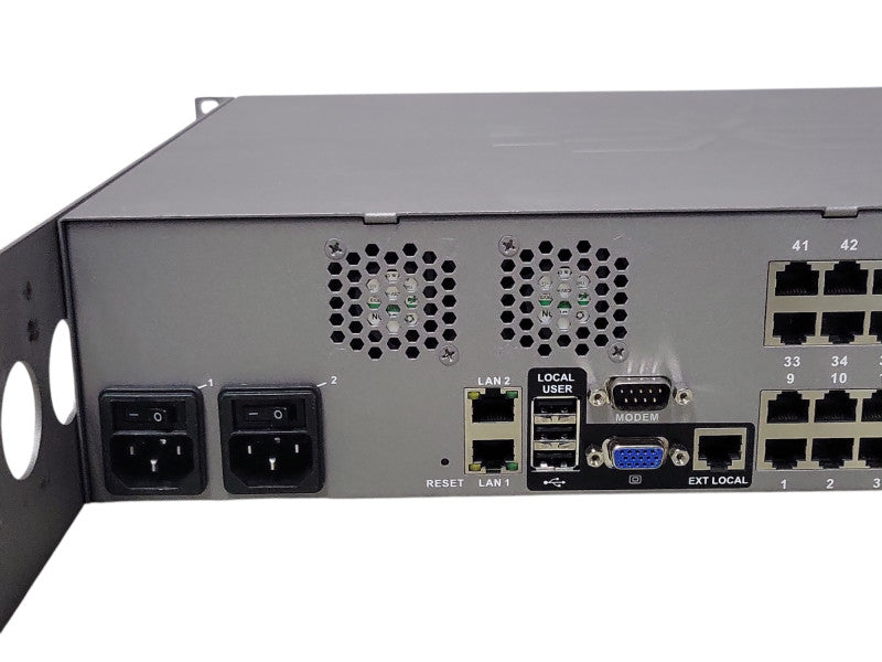 Raritan Dominion KX2-864 64 Port 8 Remote Users KVM Switch, 2x PSU _