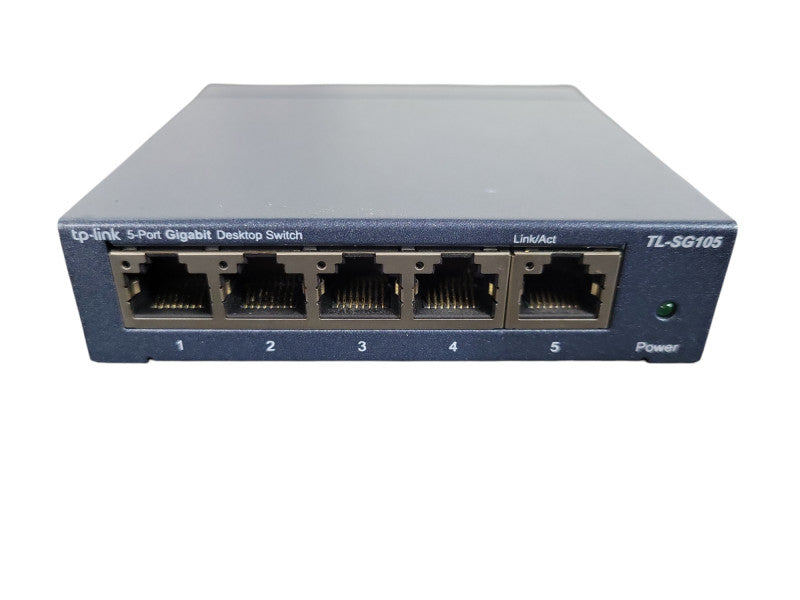 TP-LINK TL-SG105 5-Port Gigabit Desktop Switch 10/100/1000mbps !