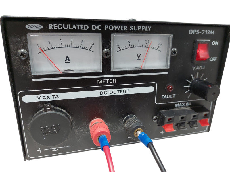 Zurich regulated dc power supply model: dps-712m =
