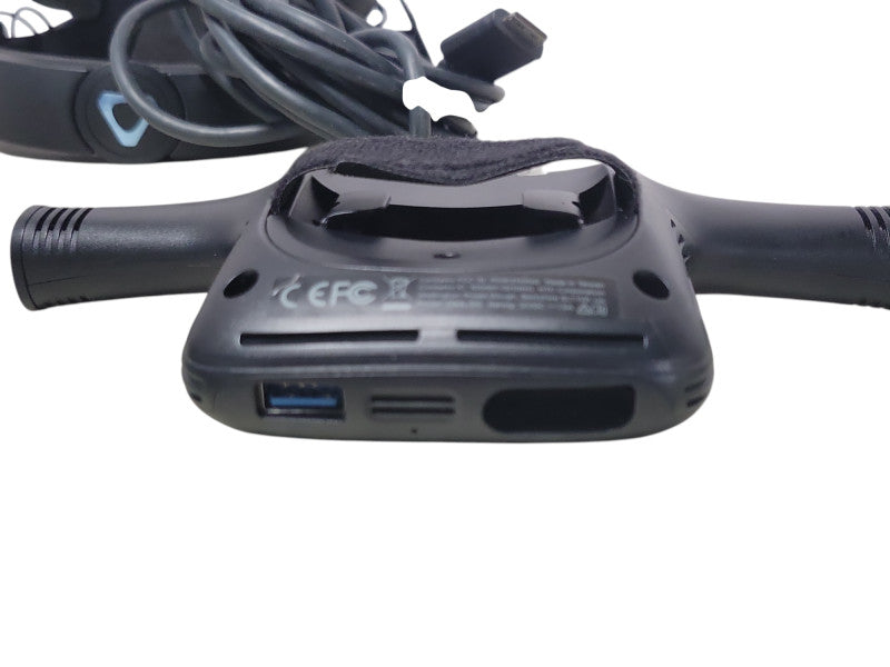 HTC VIVE Cosmos VR HEADSET w/ Headset Cord +controllers, READ _