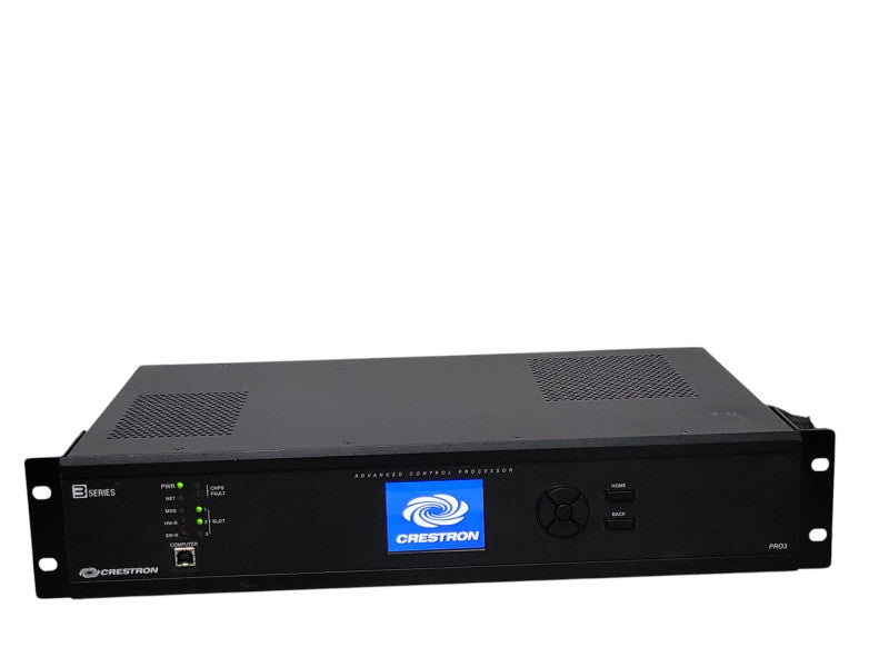 Crestron PRO3 3-Series Advanced Control Processor w/ 2x C3COM-3, READ _