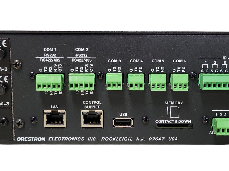Crestron PRO3 3-Series Advanced Control Processor w/ 2x C3COM-3, READ _