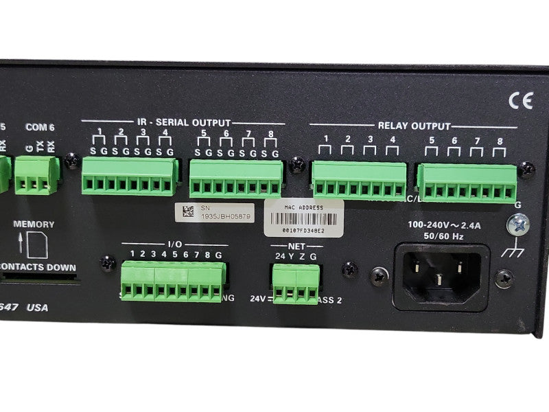 Crestron PRO3 3-Series Advanced Control Processor w/ 2x C3COM-3, READ _