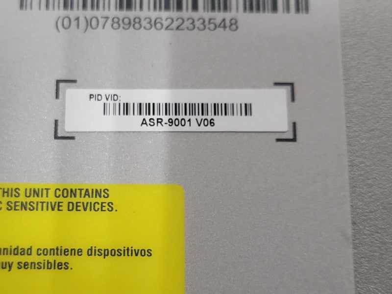 Cisco ASR-9001 Aggregated Services Router  w/ a9k-mpa-20x1ge 2x PSU _