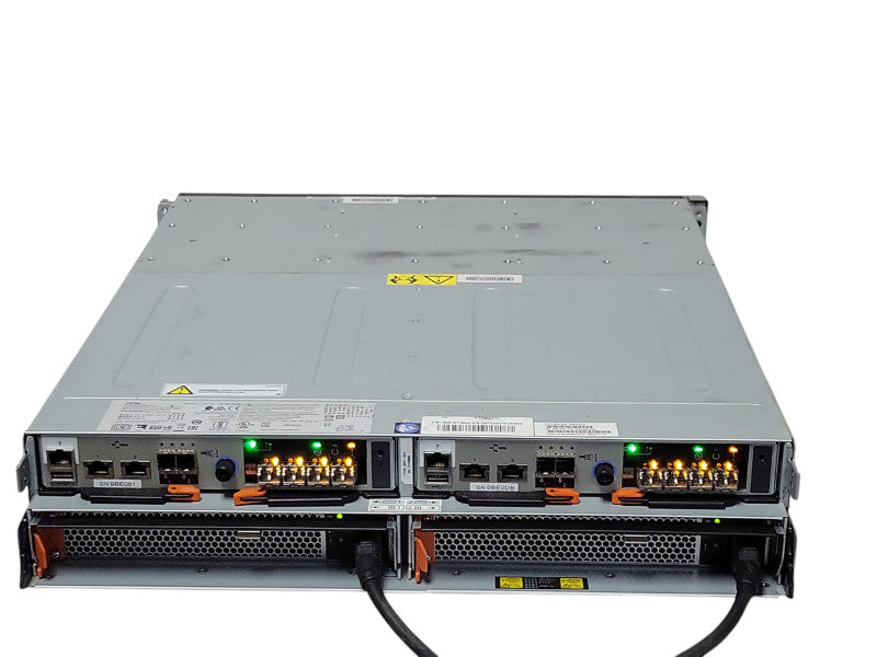 IBM Storwize V5000E 24x 2.5" w/ 2x 02PX517 Storwize V5030E Node Canister  _