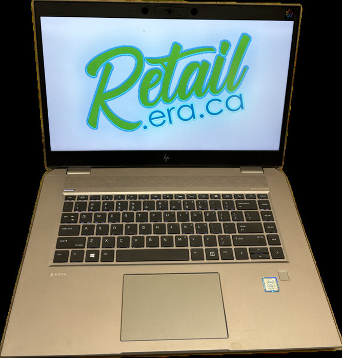 HP ZBook Studio G5 4K LCD i7-8750H QUADRO P1000 4GB GPU 16GB RAM 256GB SSD  Lap200