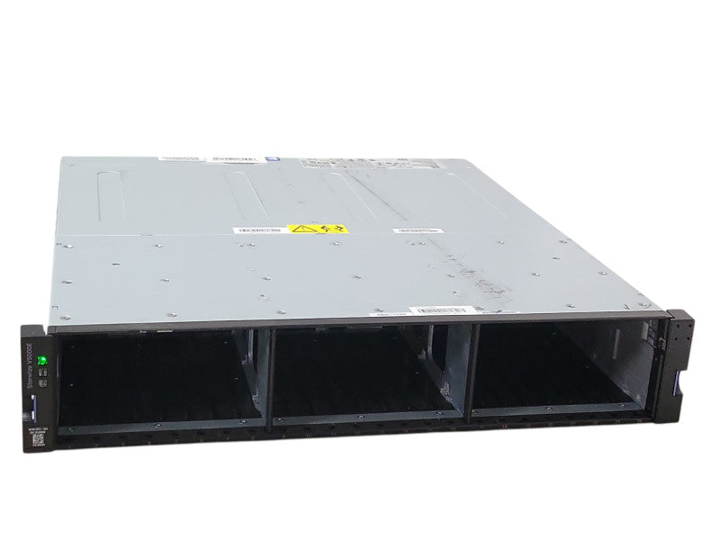 IBM Storwize V5000E 24x 2.5" w/ 2x 01LJ320 Storwize V5030E Node Canister _