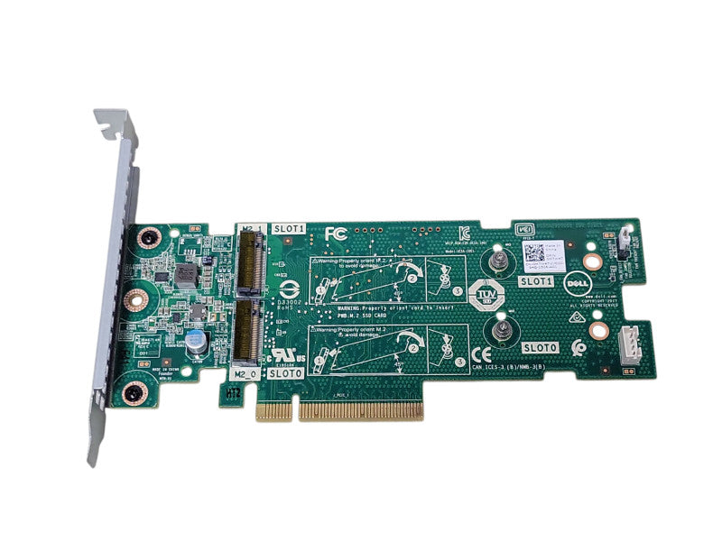 Dell Boss Boot Optimized PCI-e M.2 SSD Adapter Card 0M7W47 FH Bracket _