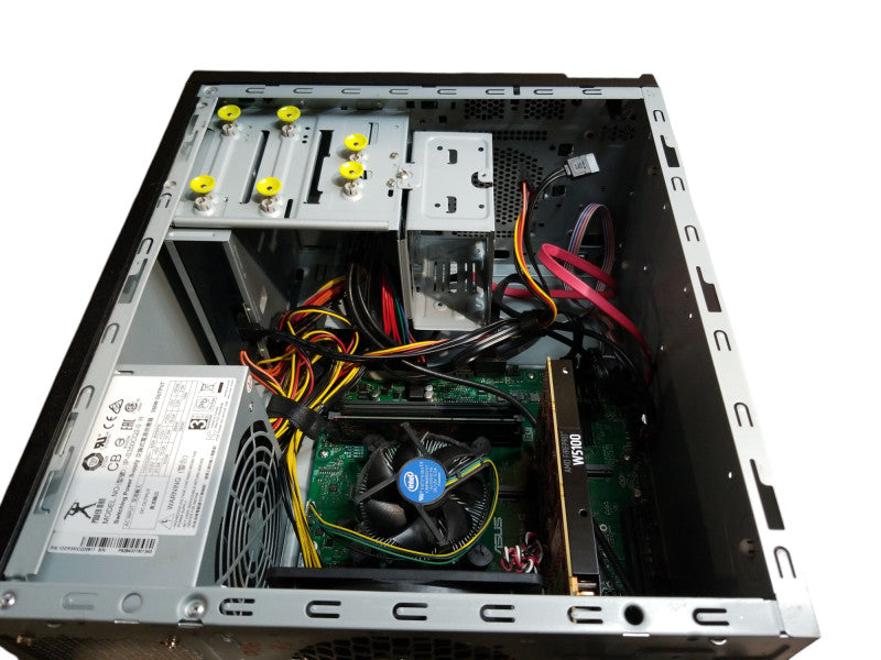 Custom Tower with ASUS B360-C Intel i5-9400 CPU 2.90GHz 8GB RAM - NO HDD/OS