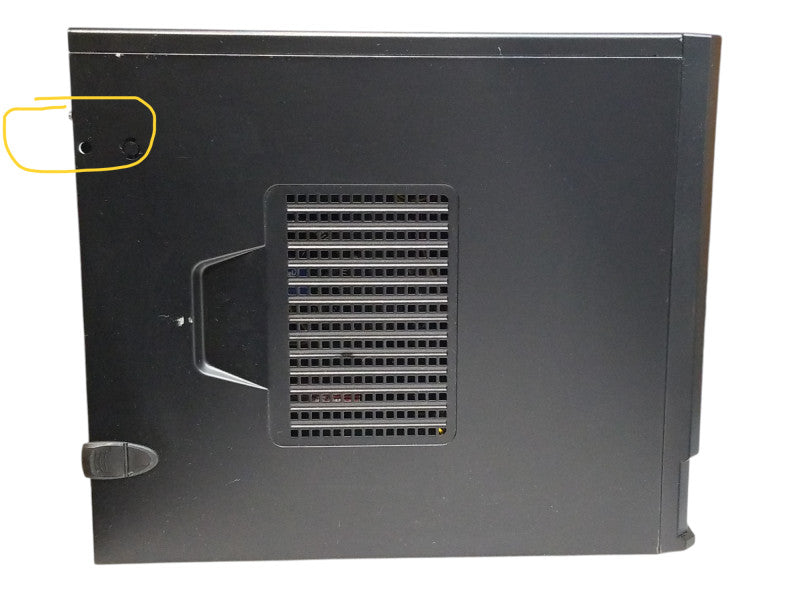 Custom Tower with ASUS B360-C Intel i5-9400 CPU 2.90GHz 8GB RAM - NO HDD/OS