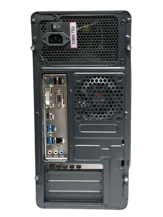 Custom Tower With Gigabyte B365m Intel i3-9100F CPU 3.60GHz 8GB RAM NO HDD