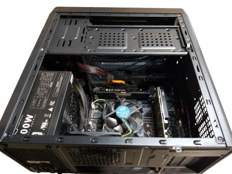 Custom Tower With Gigabyte B365m Intel i3-9100F CPU 3.60GHz 8GB RAM NO HDD