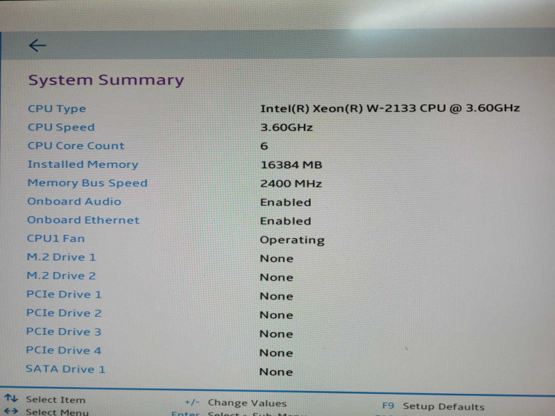 Lenovo Thinkstation P520c Xeon W-2133 3.60GHz K2200 16GB ECC - No HDD