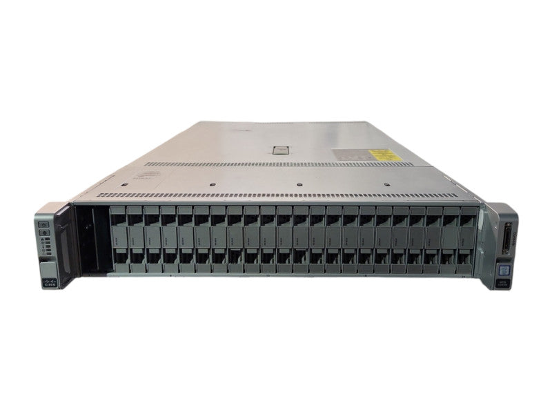 Cisco C240 M4 2U 24x2.5", Xeon E5-2670 v3, 64GB DDR4, 12G SAS, 2x 1400W PSU