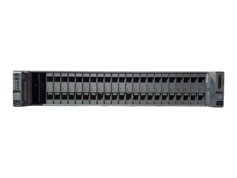 Cisco C240 M4 2U 24x2.5", Xeon E5-2670 v3, 64GB DDR4, 12G SAS, 2x 1400W PSU