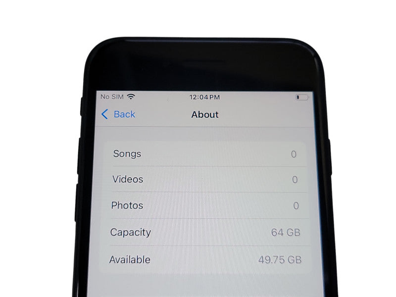 Apple iPhone SE 2 - 64GB - Space Gray [A2275] (