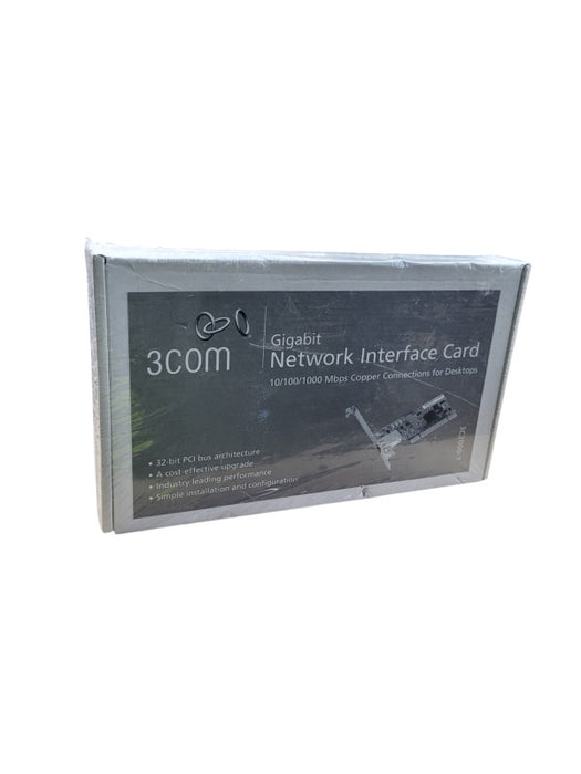 3com 10/100/1000Mbps Gibabit Network Adapter 3C2000-T New Sealed