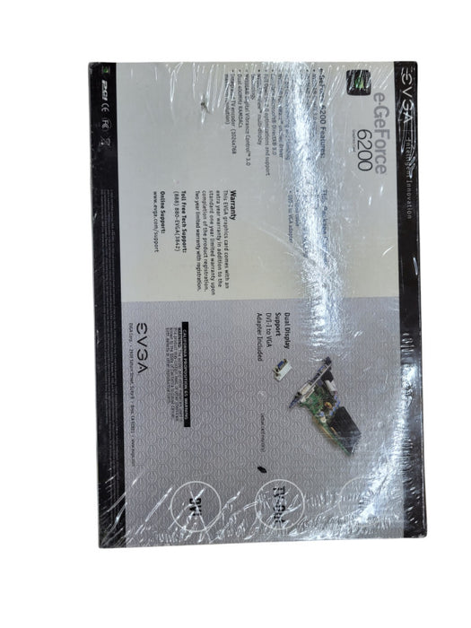 NVidia GeForce 6200 512mb DDR2 PCI New Sealed