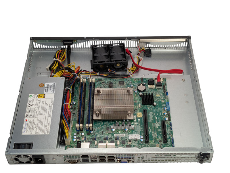 Supermicro CSE-512 X10SLM+-LN4F Intel G1820 16GB RAM Low Power Server  -
