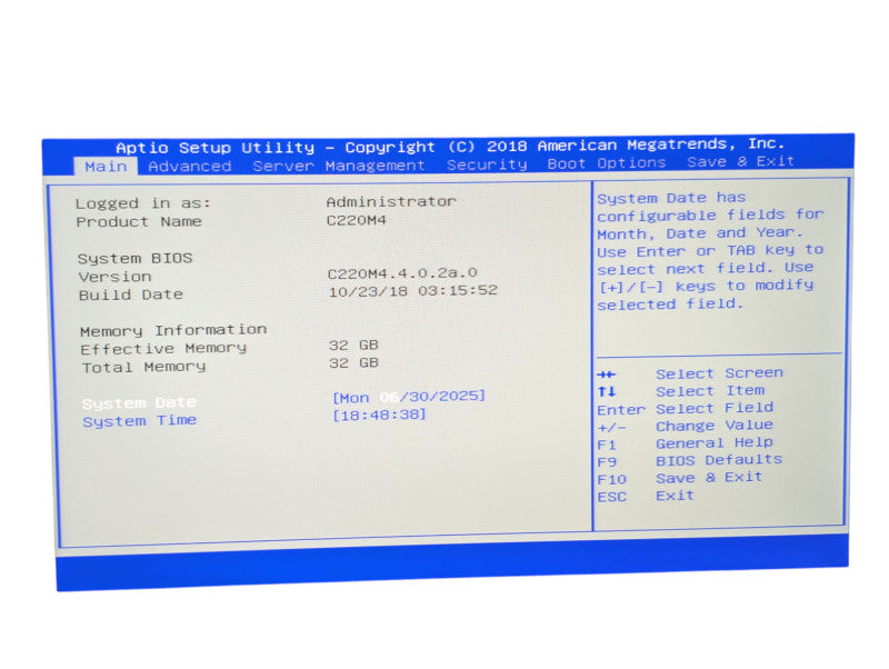 Cisco UCS C220 M4 Rack Server 2x Intel Xeon E5-2650 v4 32GB RAM  -