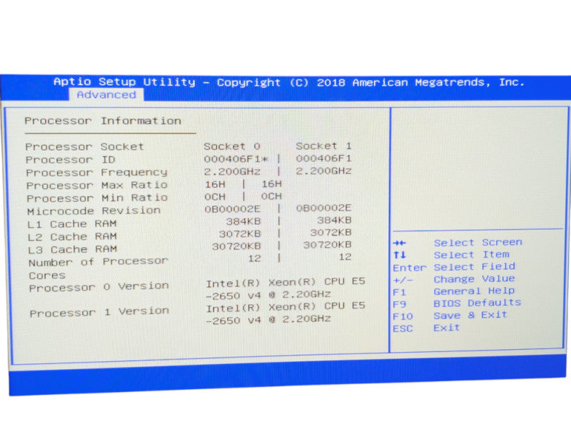 Cisco UCS C220 M4 Rack Server 2x Intel Xeon E5-2650 v4 32GB RAM  -