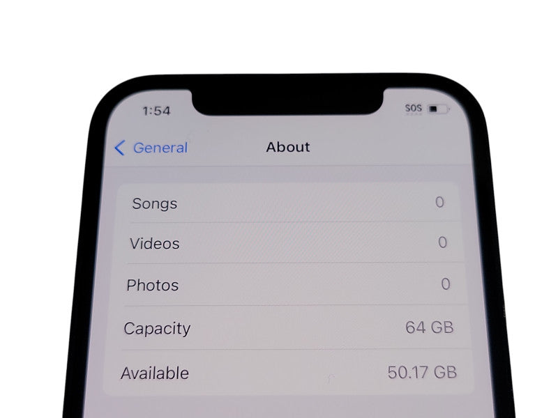 Apple iPhone 12 - 64GB - Black [A2402] (