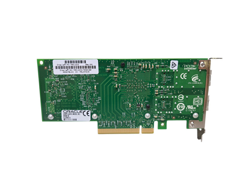 Oracle Intel 7051223 | 2-Port 10GbE SFP+ Ethernet Adapter Low Profile