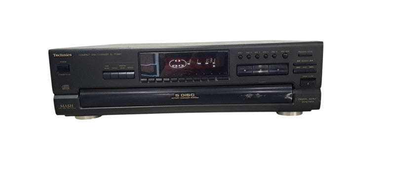 199 Technics SL-PD687 5-Disc Carousel CD Player Compact Disc Changer