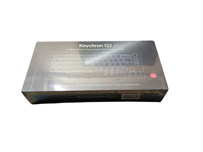Keychron Q2 Wired Custom Mechanical Keyboard Knob Version 65% Layout Q