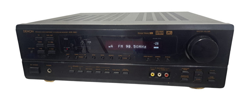 Denon AVR-1602 Receiver HiFi Stereo Vintage Home Theater 5.1 Channel Phono