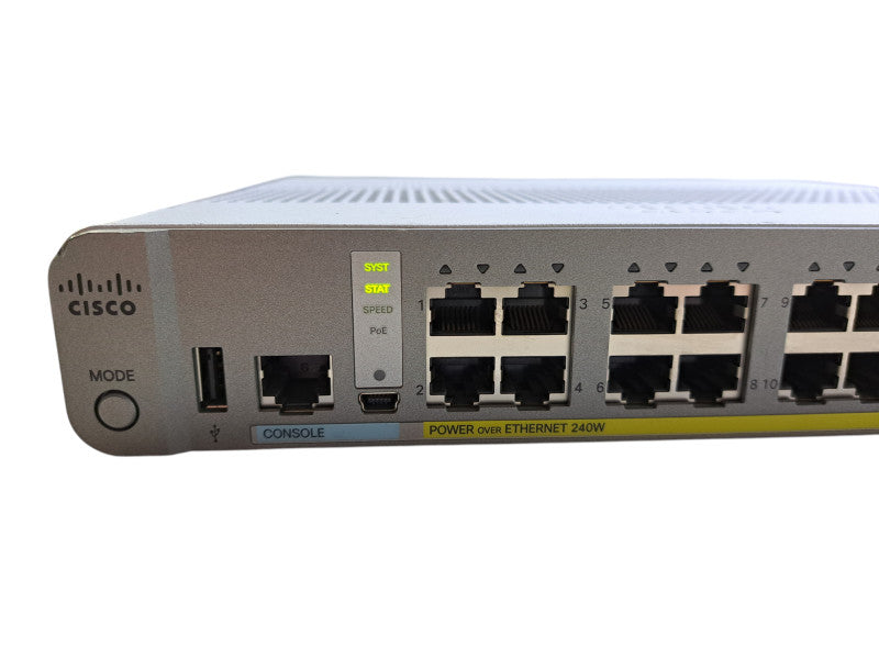 Cisco WS-C3560CX-12PC-S V03 | 12-Port Gigabit PoE+ 240W Silent Switch