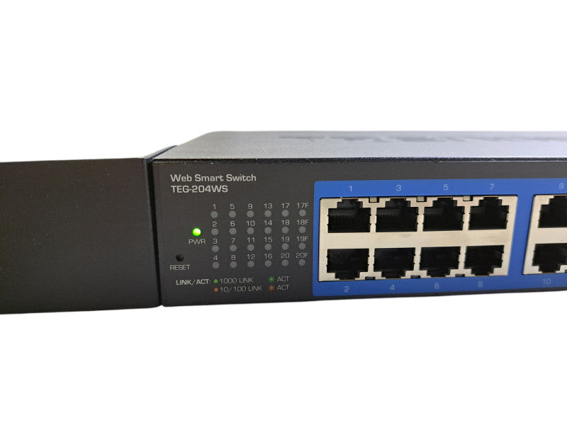 TRENDnet TEG-204WS | 20-Port Gigabit Web Smart Switch