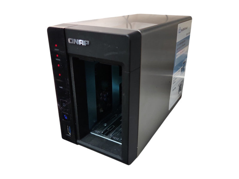 QNAP TS-253 Pro 2-Bays NAS, No HDD & Caddies, READ